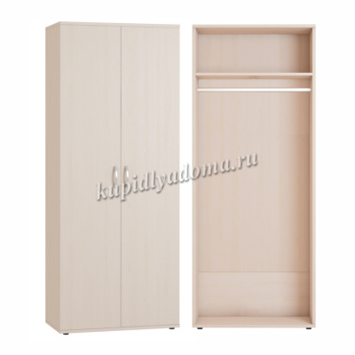 Шкаф 2-х дверный для одежды Гермес Шк35 (Дуб сонома)
