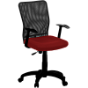 Кресло Гермес (Бордовый/Черный)