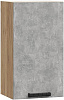 Шкаф верхний ШВ 400 Кухня Катрин (Софт Графит)