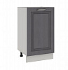 Шкаф нижний ШН 450 Кухня Классик (Фон серый/Металл графит)