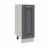 Шкаф нижний ШН 300 Кухня Классик (Фон серый/Металл графит)