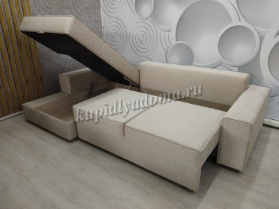 Угловой диван-кровать Лидер независимый пружинный блок левый 2 кат. К (014)