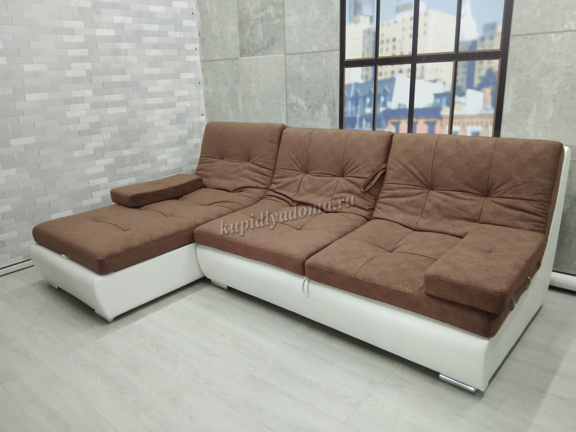 Угловой диван-кровать Милан 3 Оттоманка (6 кат.) купить в Хабаровске по  низкой цене в интернет магазине мебели
