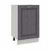 Шкаф нижний ШН 500 Кухня Классик (Фон серый/Металл графит)
