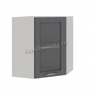 Шкаф верхний ШВУС 600 Кухня Классик (Фон серый/Металл графит)
