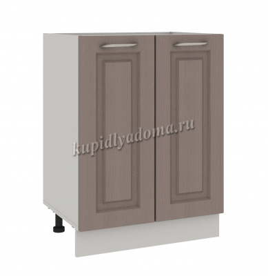 Шкаф нижний ШН 600 Кухня Классик (Фон серый/Металл грей)