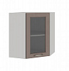 Шкаф верхний ШВУС 600 Кухня Классик (Фон серый/Металл грей)