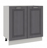 Шкаф нижний ШН 800 Кухня Классик (Фон серый/Металл графит)