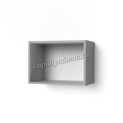 Шкаф верхний Окап со стеклом 5ХС кухня Григгс (Камень светлый)