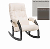 Кресло-качалка Неаполь Модель 11 (Серый ясень-эмаль/Ткань Cерая Verona Light Grey)