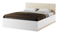Кровать КР1600 Сонома-Белый