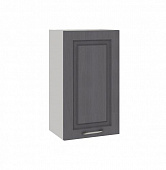 Шкаф верхний ШВ 400 Кухня Классик (Фон серый/Металл графит)