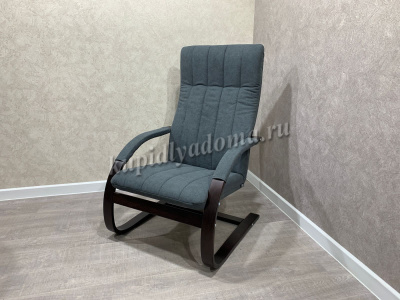 Кресло для отдыха Сидней (Венге/OMEGA 27 Серый)