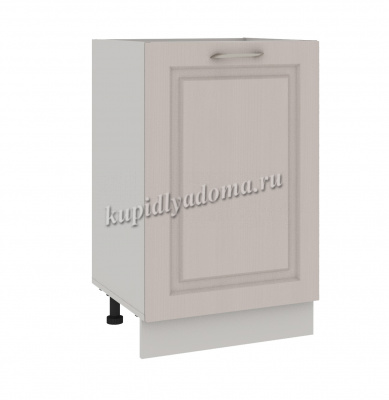 Шкаф нижний ШН 500 Кухня Классик (Фон серый/Металл)
