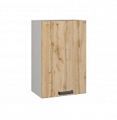 Шкаф верхний ШВ 450 Кухня Лофт (Фон серый/Дуб Вотан)