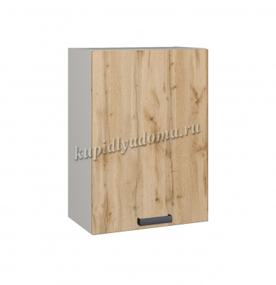 Шкаф верхний ШВ 500 Кухня Лофт (Фон серый/Дуб Вотан)
