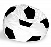 Кресло-мешок Мяч L (Белый/Черный)