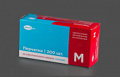 Перчатки синтетический винил ImpactoPro б/талька голубые р-р M (ПО ШТУЧНО) 5 гр