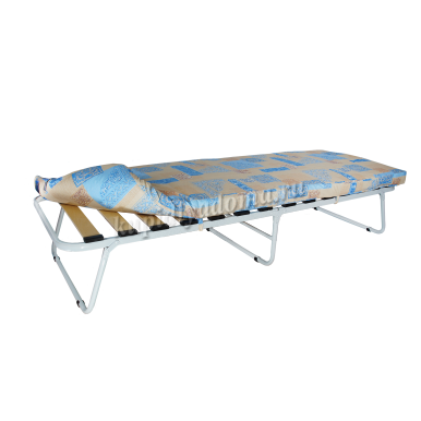 Кровать раскладная Марфа-1 на ламелях с мягким матрасом 
