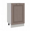 Шкаф нижний ШН 500 Кухня Классик (Фон серый/Металл грей)